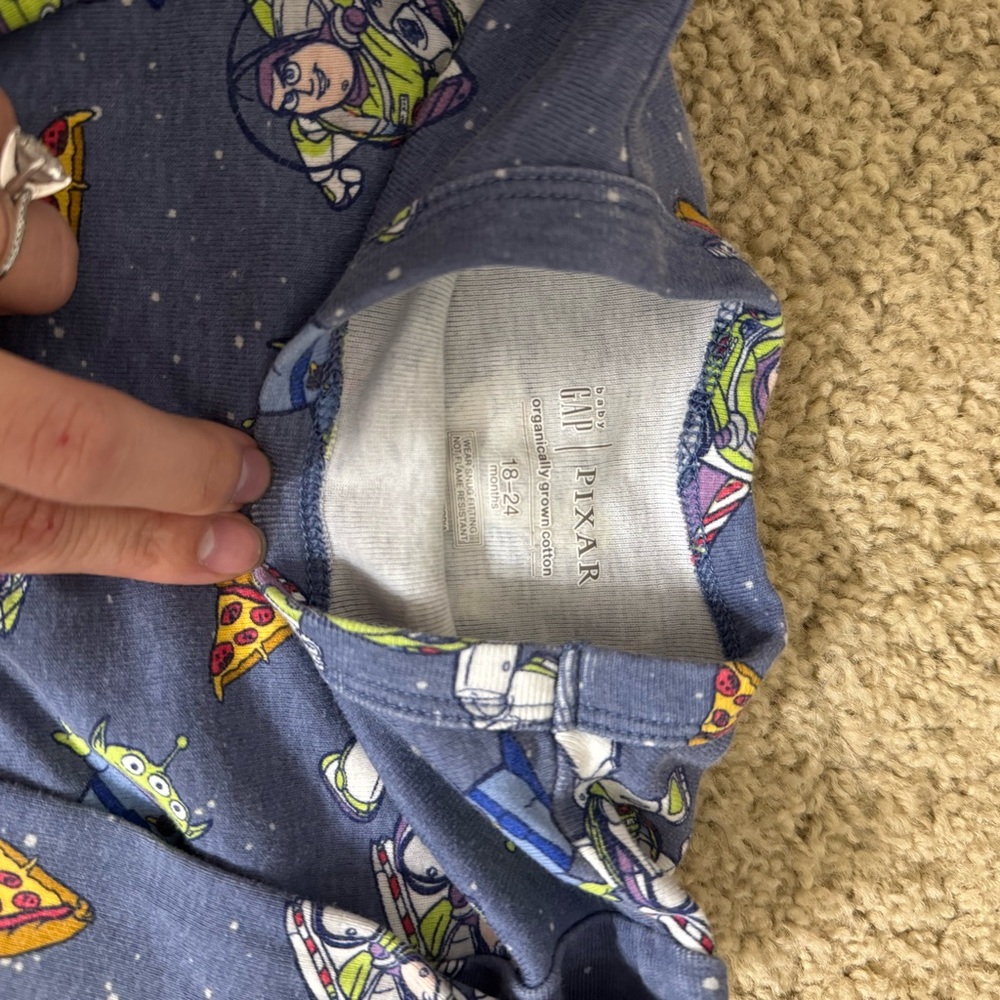 GAP Blue Toy Story Pajama Set - Picture 3 of 4